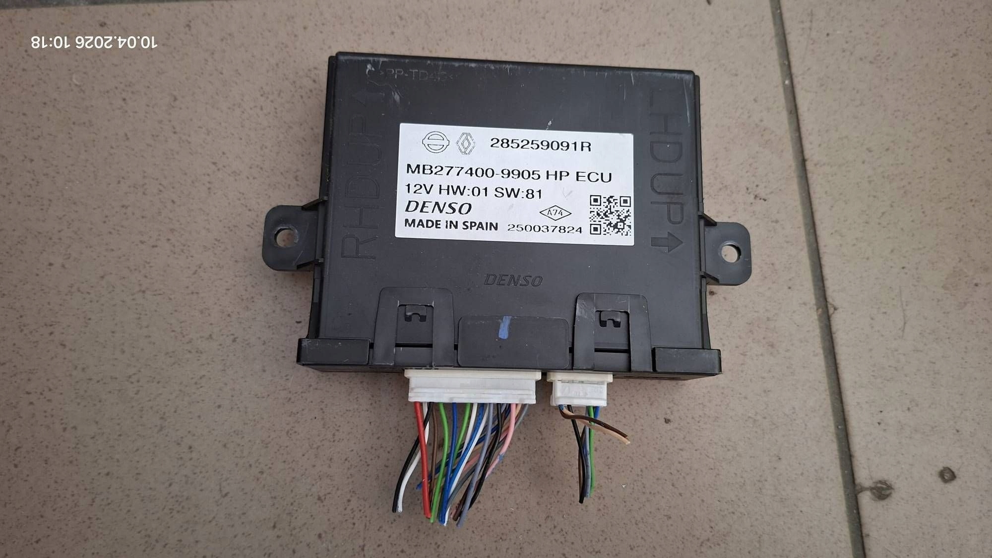 modul Bedienteil Renault 4 5 285259091R