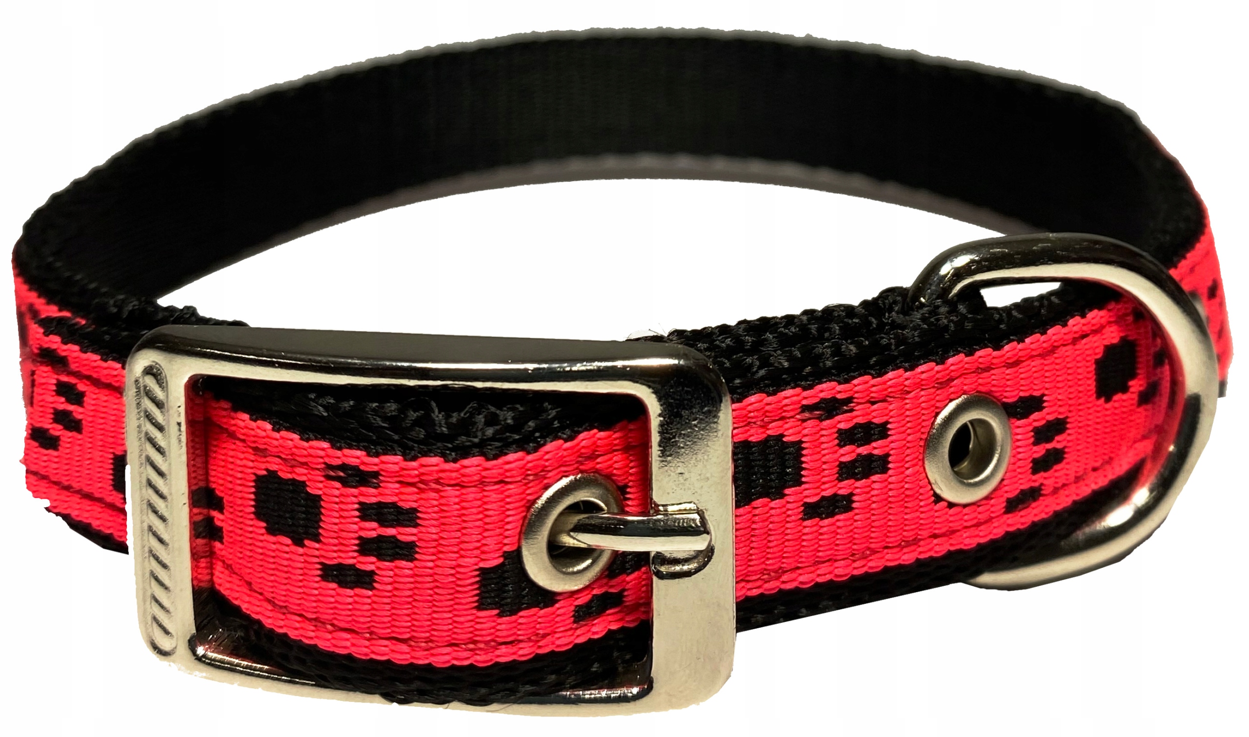 

Mocna Obroża Podwójnie Szyta 30-40 CM/20 MM Łapki