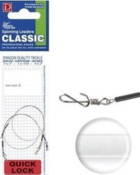 

Przypon Quick Lock 40cm, 2 szt. Fluorocarbon 8kg