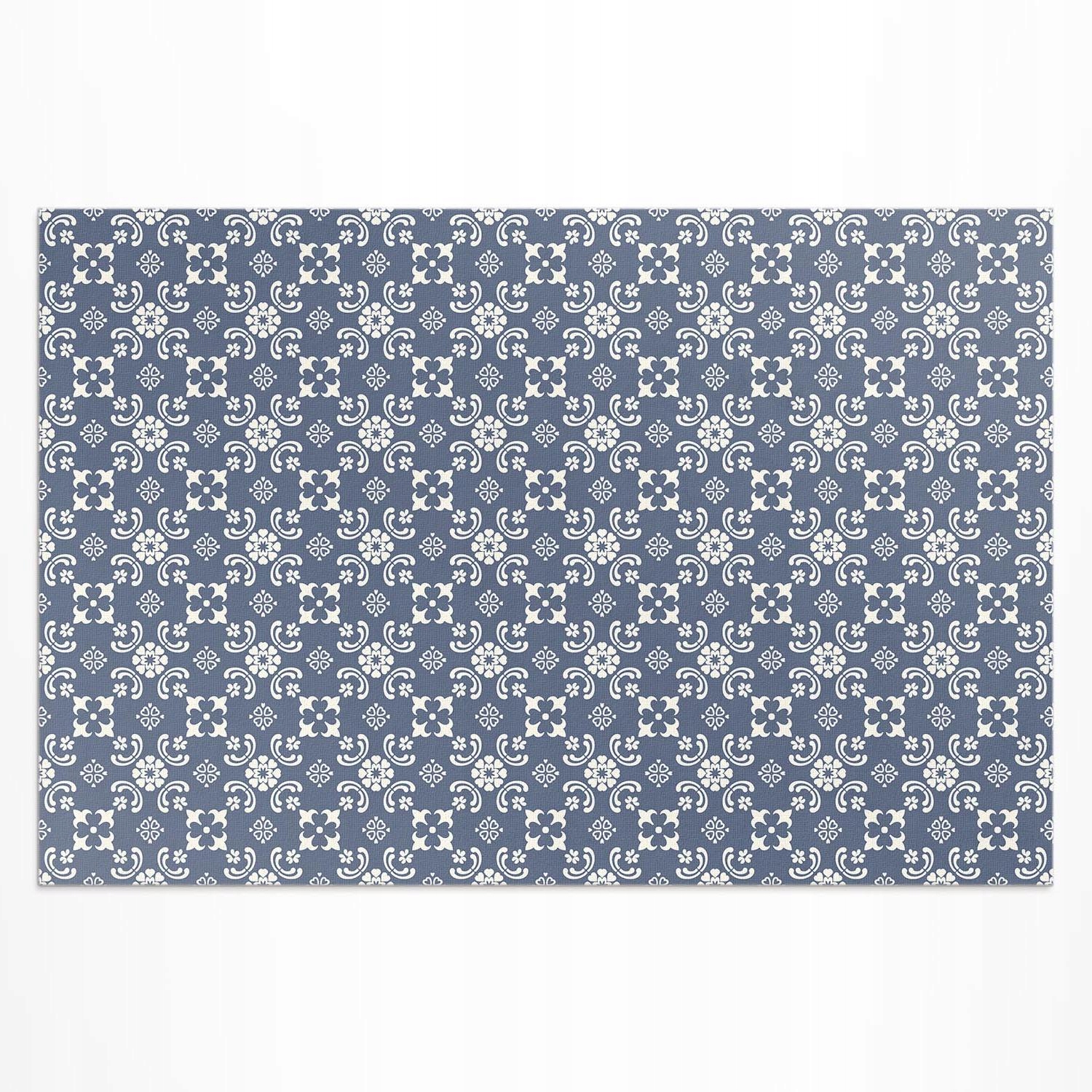 Vinylový koberec Vodotesný voči Uv žiareniu Drobný ornament v elegantnom štýle 80 x 120 cm