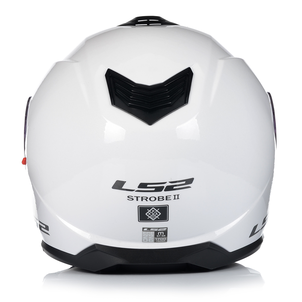 KASK SZCZĘKOWY/MODUŁOWY LS2 FF908 STROBE II SOLID WHITE-06 L Rodzaj lakieru błyszczący
