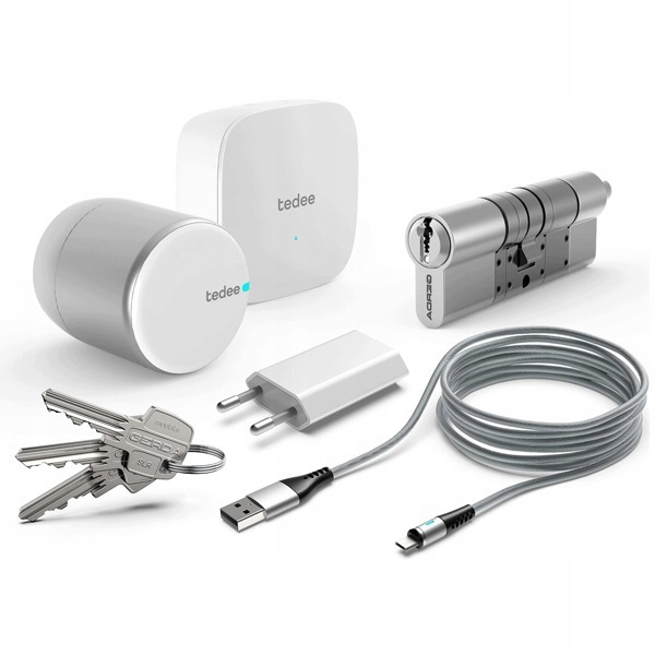 Inteligentní Zámek Gerda Tedee Pro Sada Smart Lock Typ C 30-61/37-68 mm