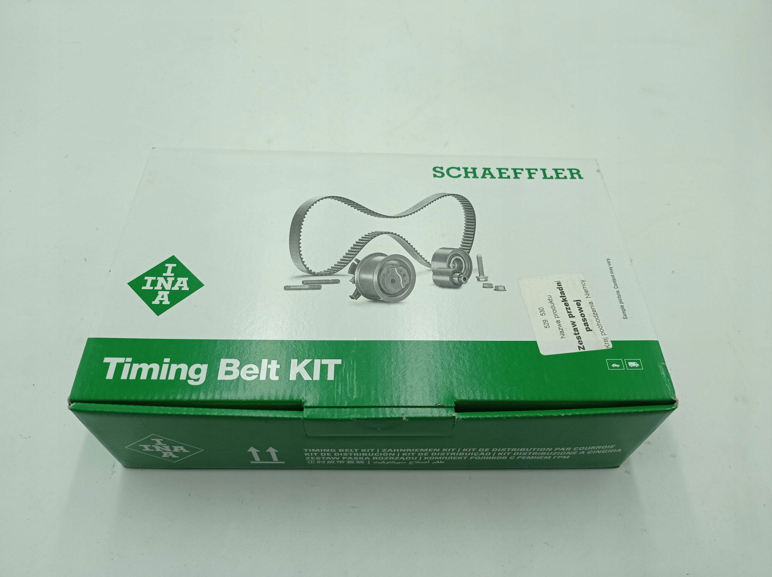 INA 530 0221 10 Zestaw paska rozrządu