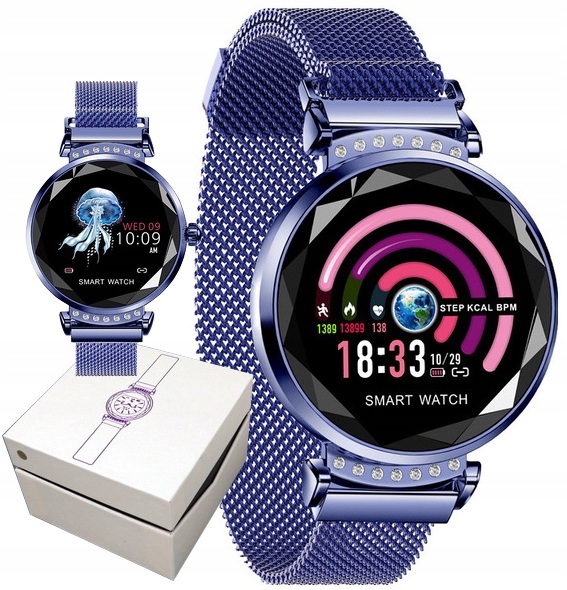 

Zegarek Bransoletka Smartwatch Damski Ciśnienie