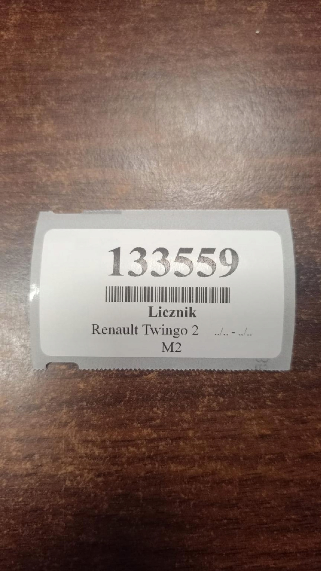 RENAULT TWINGO II 1.5 DCI dials 280340021R