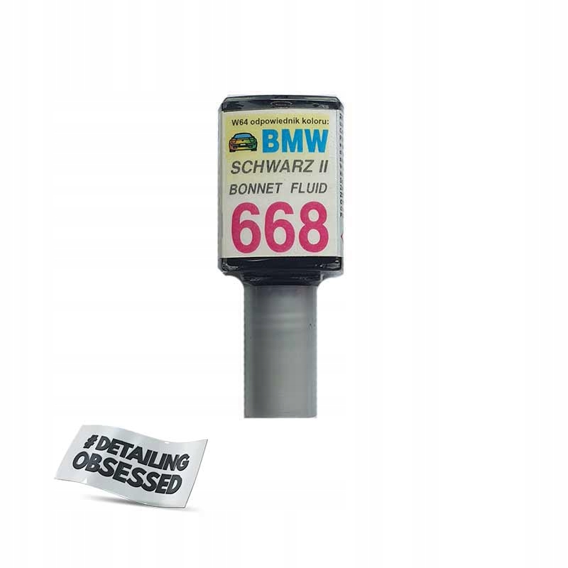 

Zaprawka 668 Schwarz II Bmw 10ml