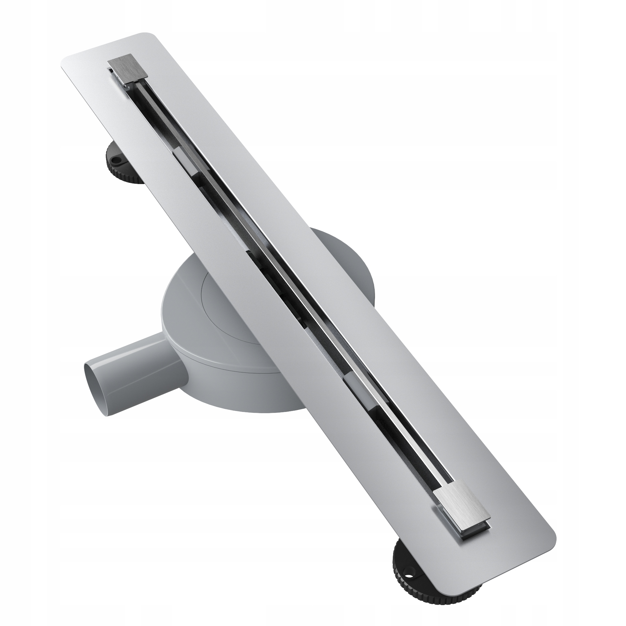 Lineárny Odtok Luno Inox Pod Dlažbu 50 cm Oceľový Sifón Sprchová Vanička