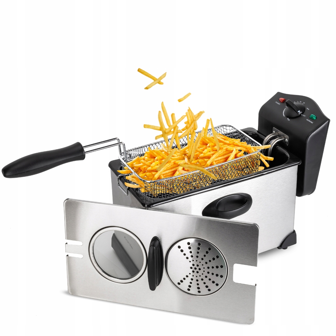 Frytkownica Frytownica Kamille 3,0L chrupiące frytki kurczak