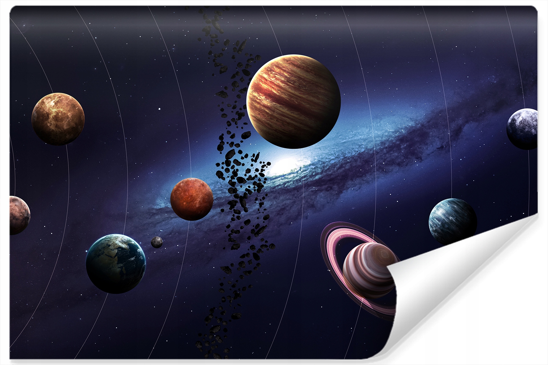Fototapeta Galaxie Planety Země Dekor 270x180