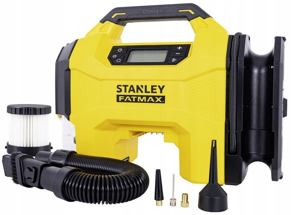 Stanley SXV102001 3v1 kompresor vysavač dmychadla 12V 18V 20V Fatmax