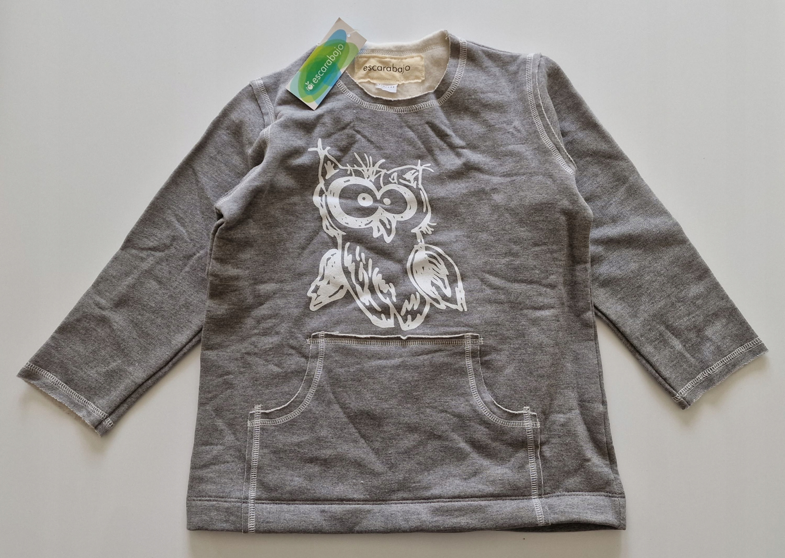 

Escarabajo Ciepła Bluza Kangurka 116/122