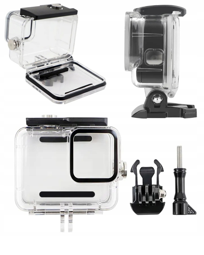 OBUDOWA OCHRONNA WODOODPORNA do 45M dla GOPRO HERO 9 / 10 / 11 / 12