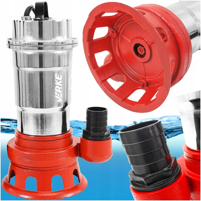 Pompa Wody Brudnej Szamba Ścieków Rozdrabniaczem