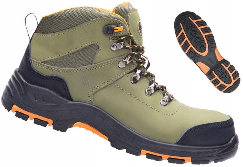 Buty robocze trzewiki męskie Skórzane Wodoodporne z Noskiem Ardon Grinder