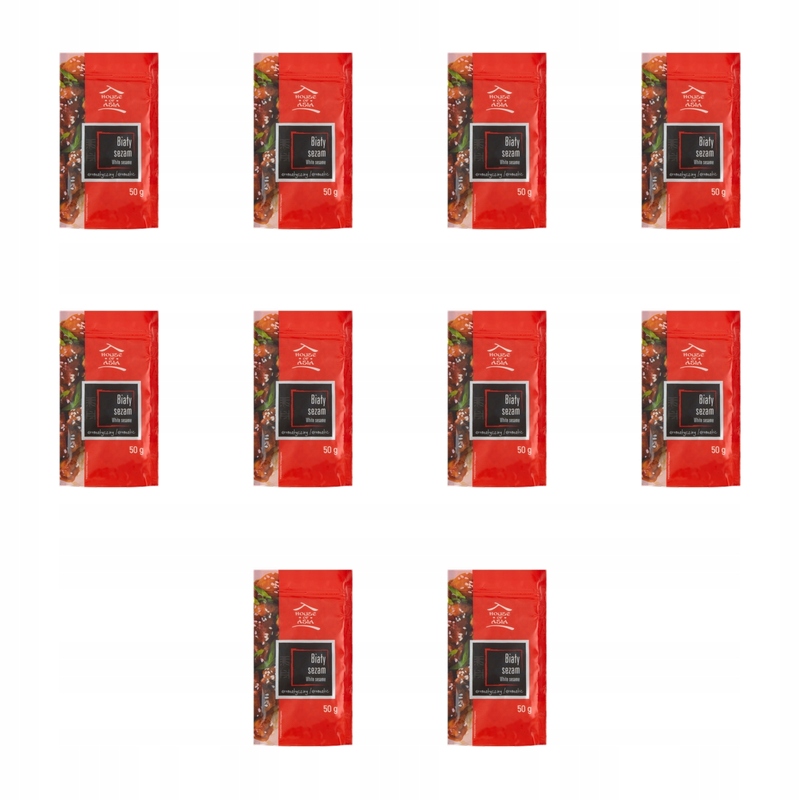 House Of Asia bílý sezam 50 g X10