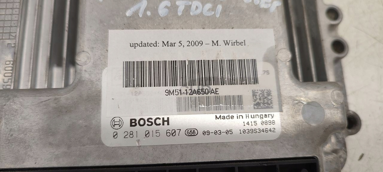 Centralina computer Motore Ford Focus MK2 1,6 TDCI