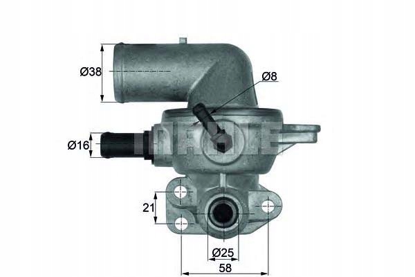 BEHR TERMOSTAT CHRYSLER 88C VOYAGER IV 2,5CRD BEHR Producent części Behr