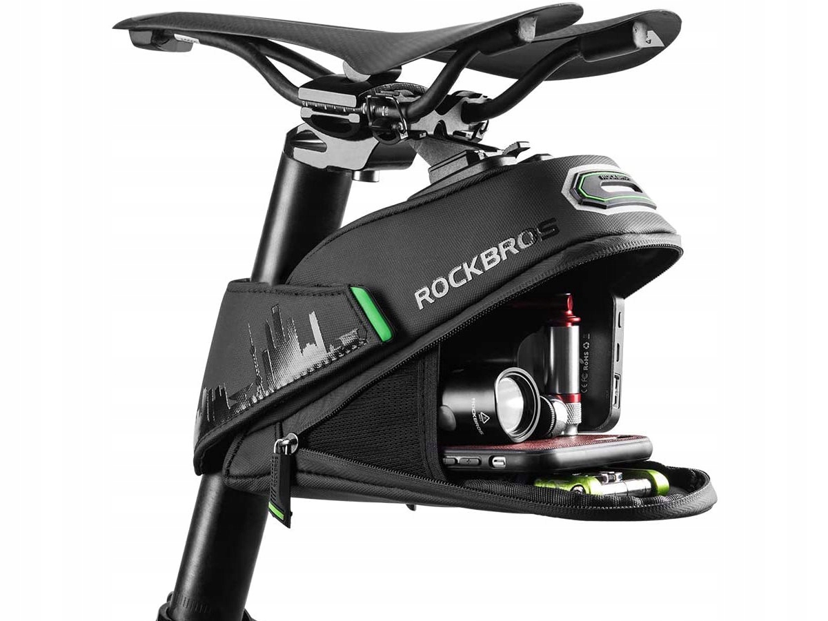TORBA ROWEROWA SAKWA ETUI POD SIODEŁKO - ROCKBROS Umiejscowienie na tył