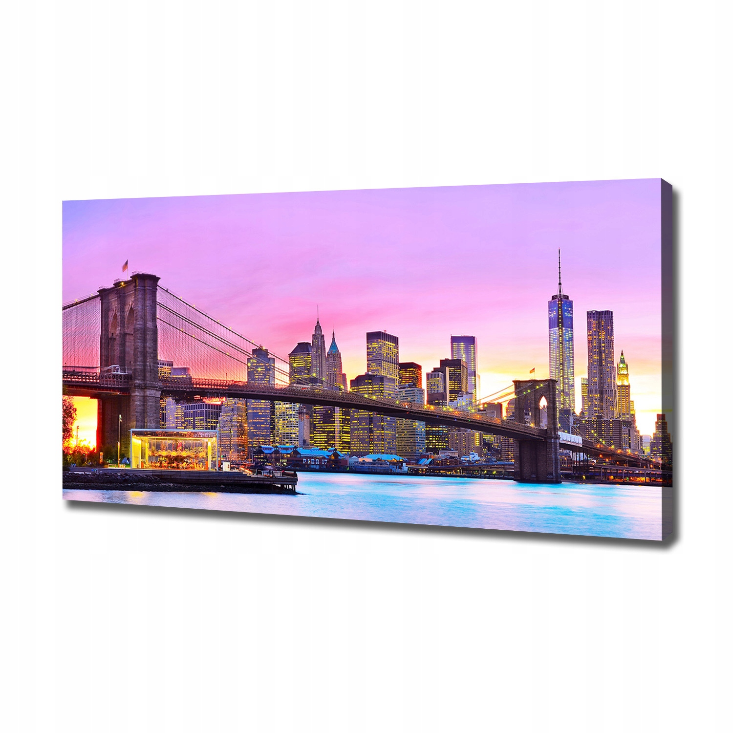 Fotoobraz obraz na plátně Manhattan New York 120x60 cm