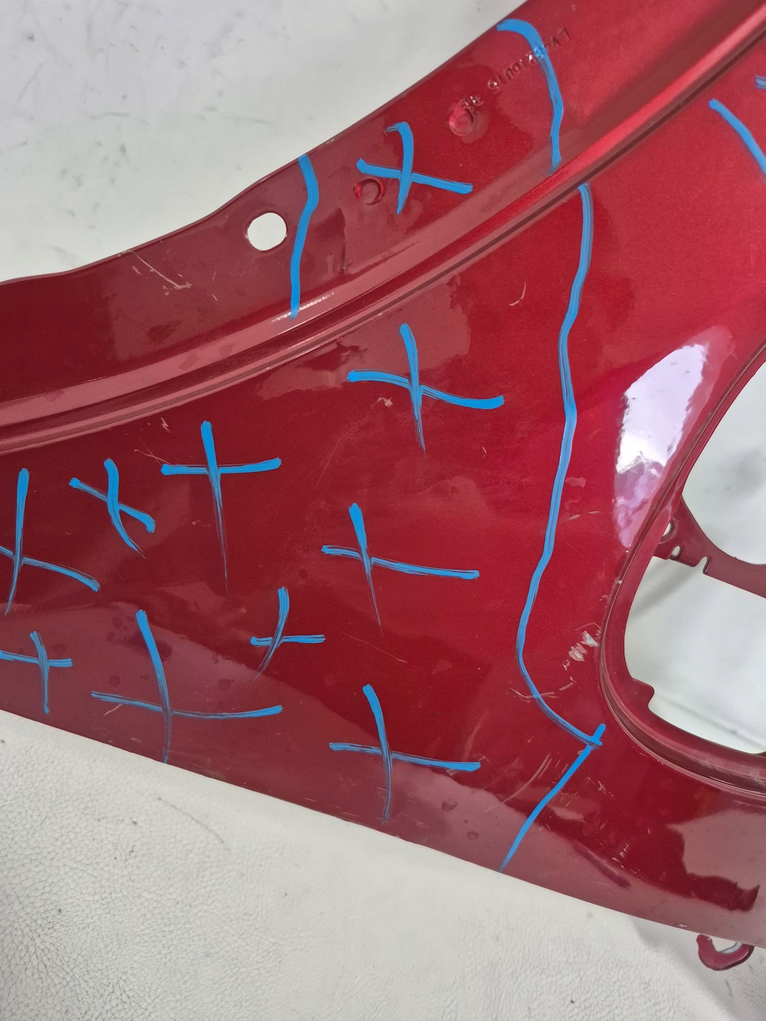 FORD KUGA III 3 MK3 spoiler-IN HYBRID 19-> fender front front left