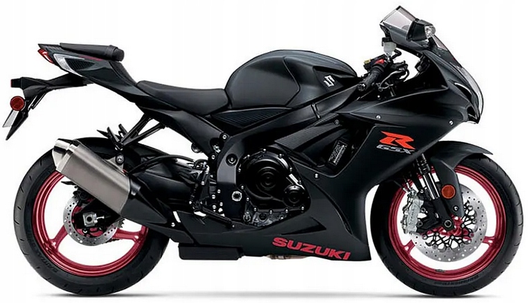 Samolepky Juula Pro Suzuki Gsxr 600 2017 Černá Ykv Černá Yvb