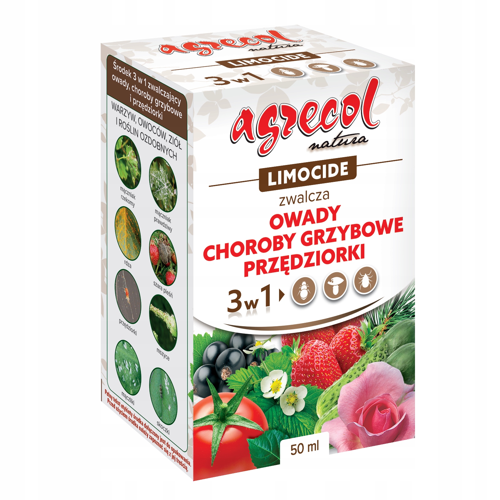 

Zwalcza Choroby Owady Przędziorki Limocide 50ml