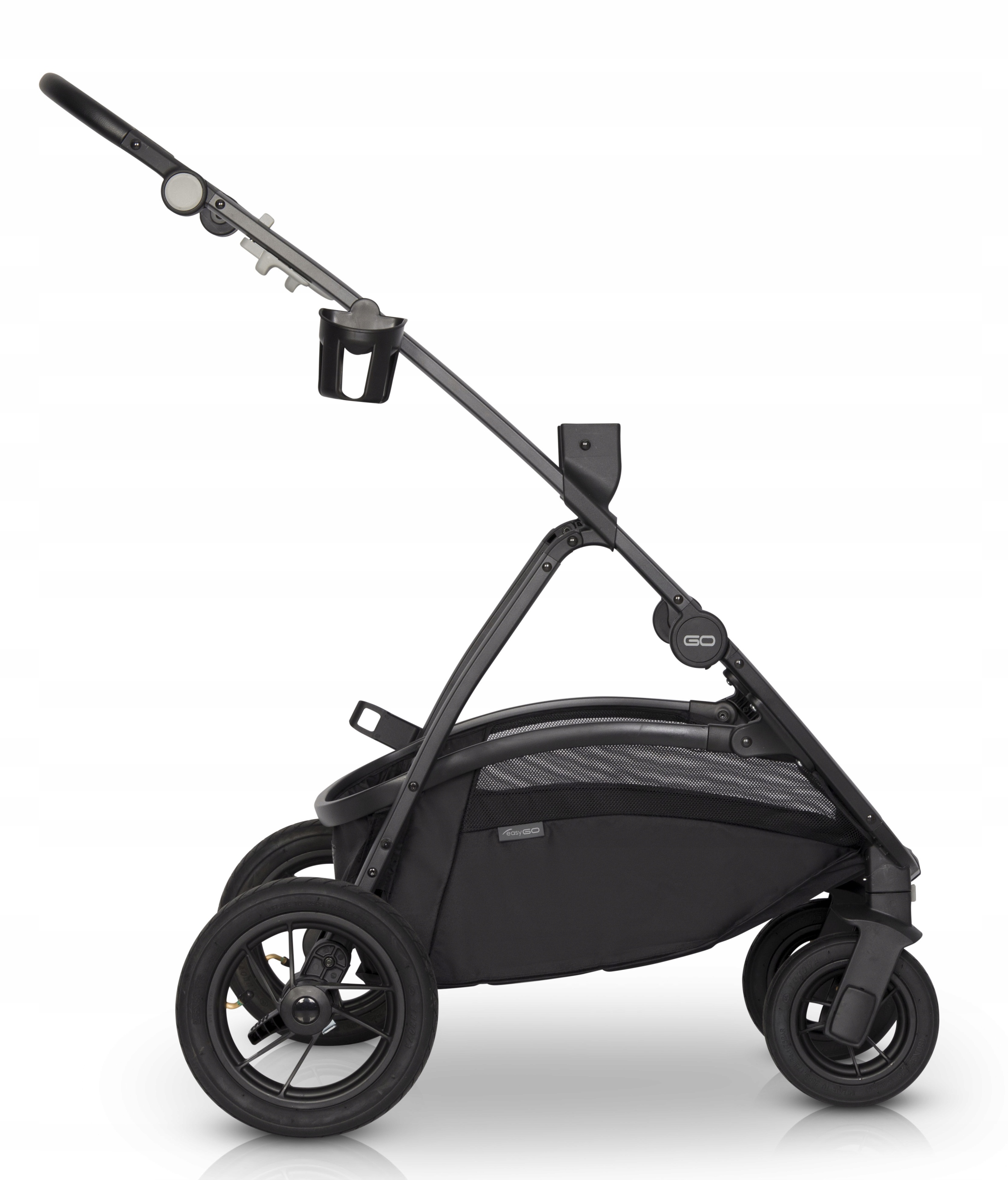 WÓZEK OPTIMO AIR EASY GO 2w1 TORBA PRZÓD TYŁ ROSE Elementy zestawu Spacerówka Gondola