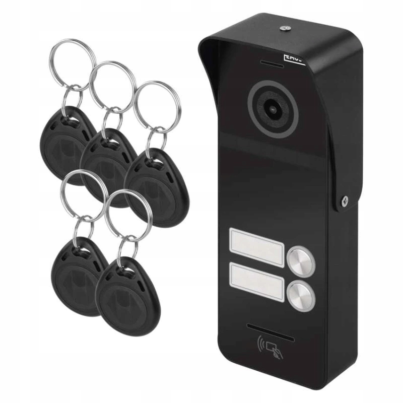 Farebná dverná kamerová jednotka EM-10AHD RF-2