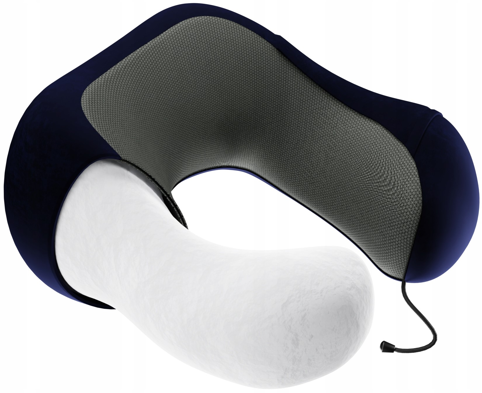 PODUSZKA PODRÓŻNA ROGAL NA SZYJE DO SAMOLOTU MIOWI GRANATOWA + OPASKA Kod producenta MIOTRAPILBLUE