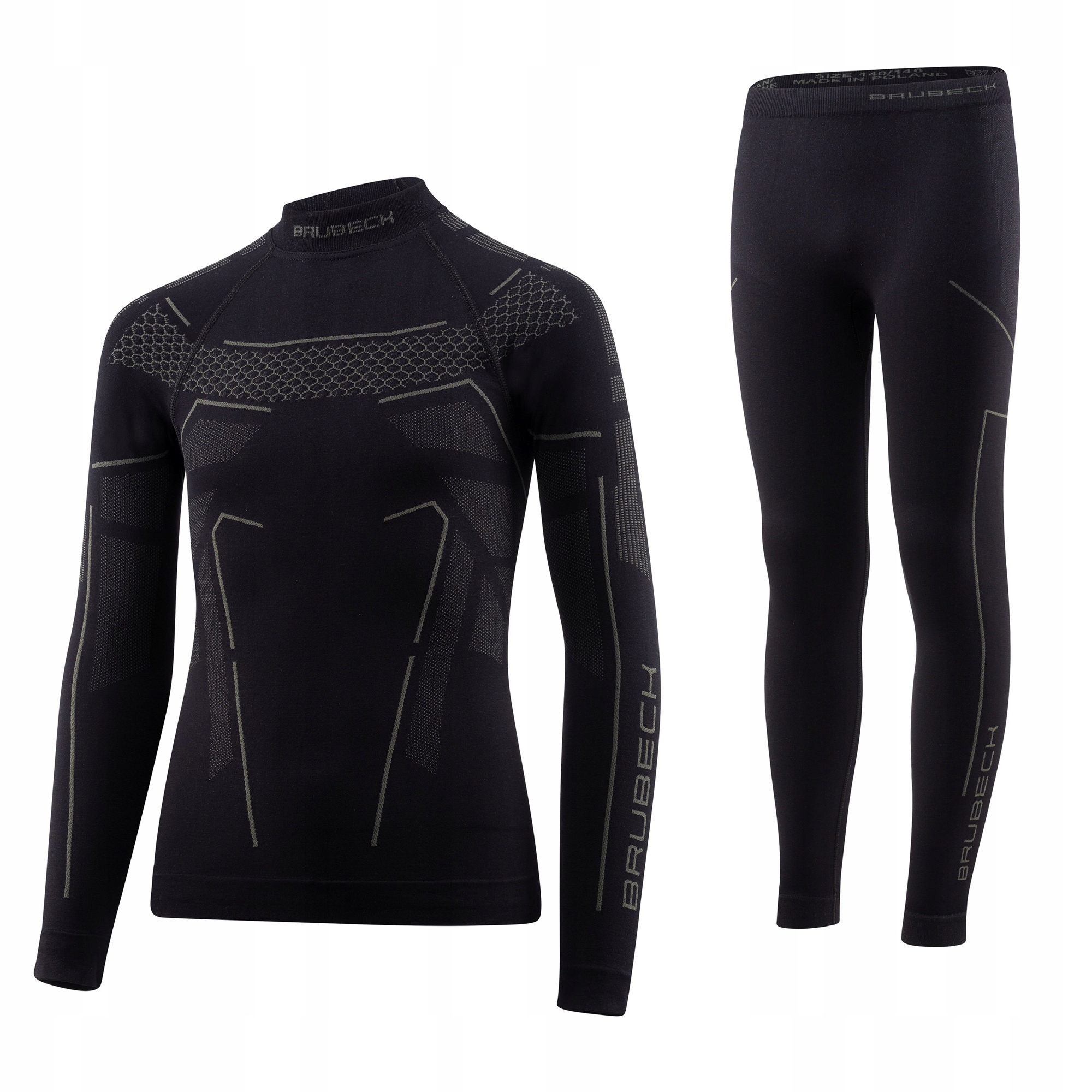 Dziecięca bielizna termoaktywna Brubeck Thermo Komplet Bluza Spodnie