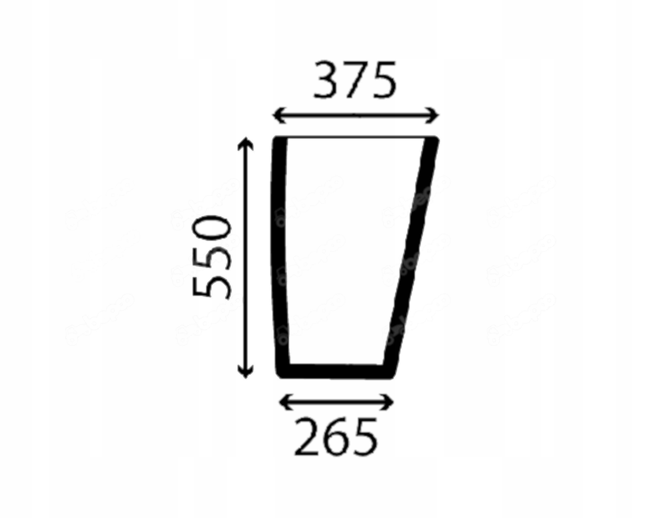sklo Cat 422 428 432 434 442 E přední spodní P