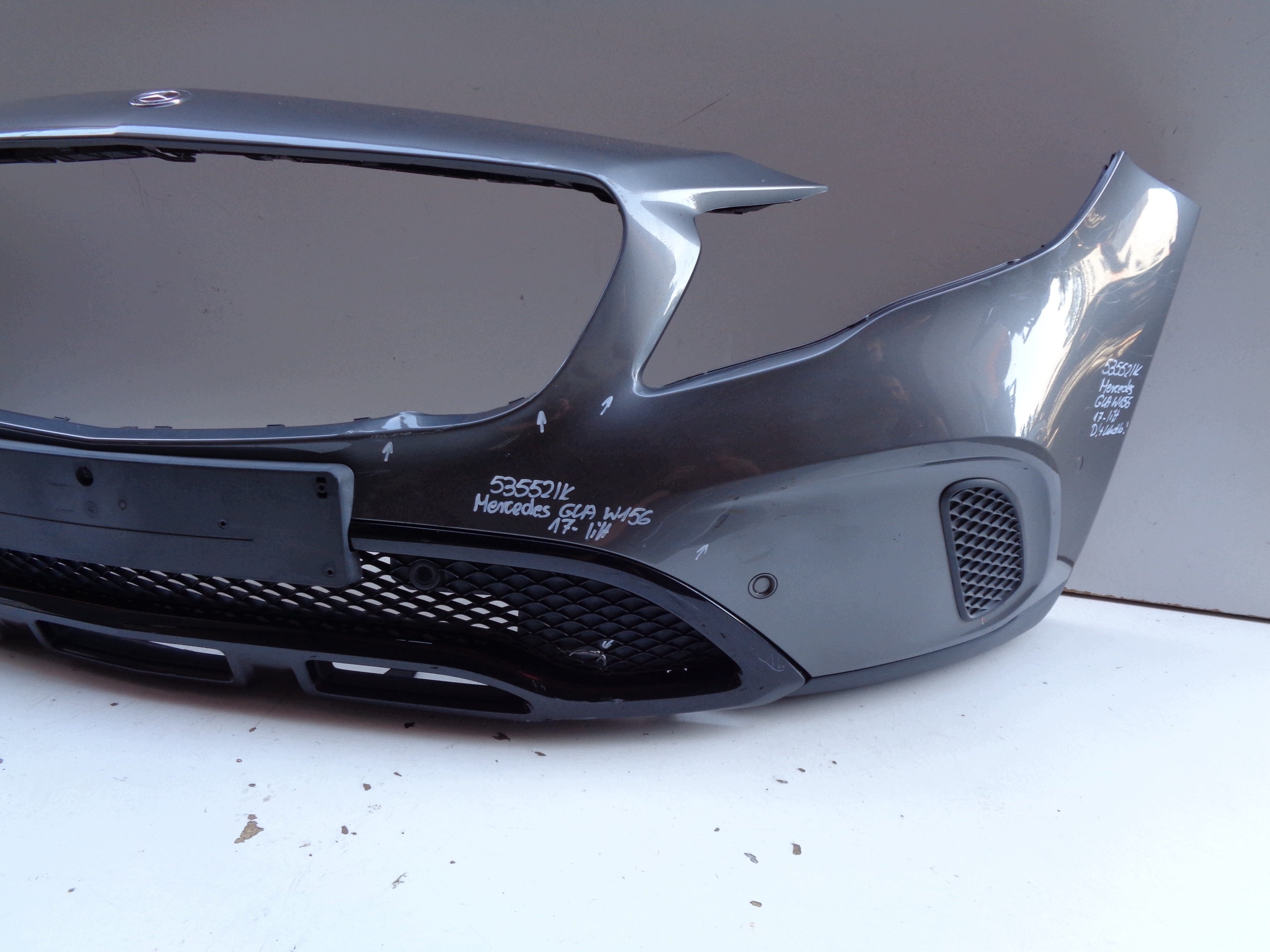 front bumper MERCEDES GLA W156 17- LIFT NR 53552
