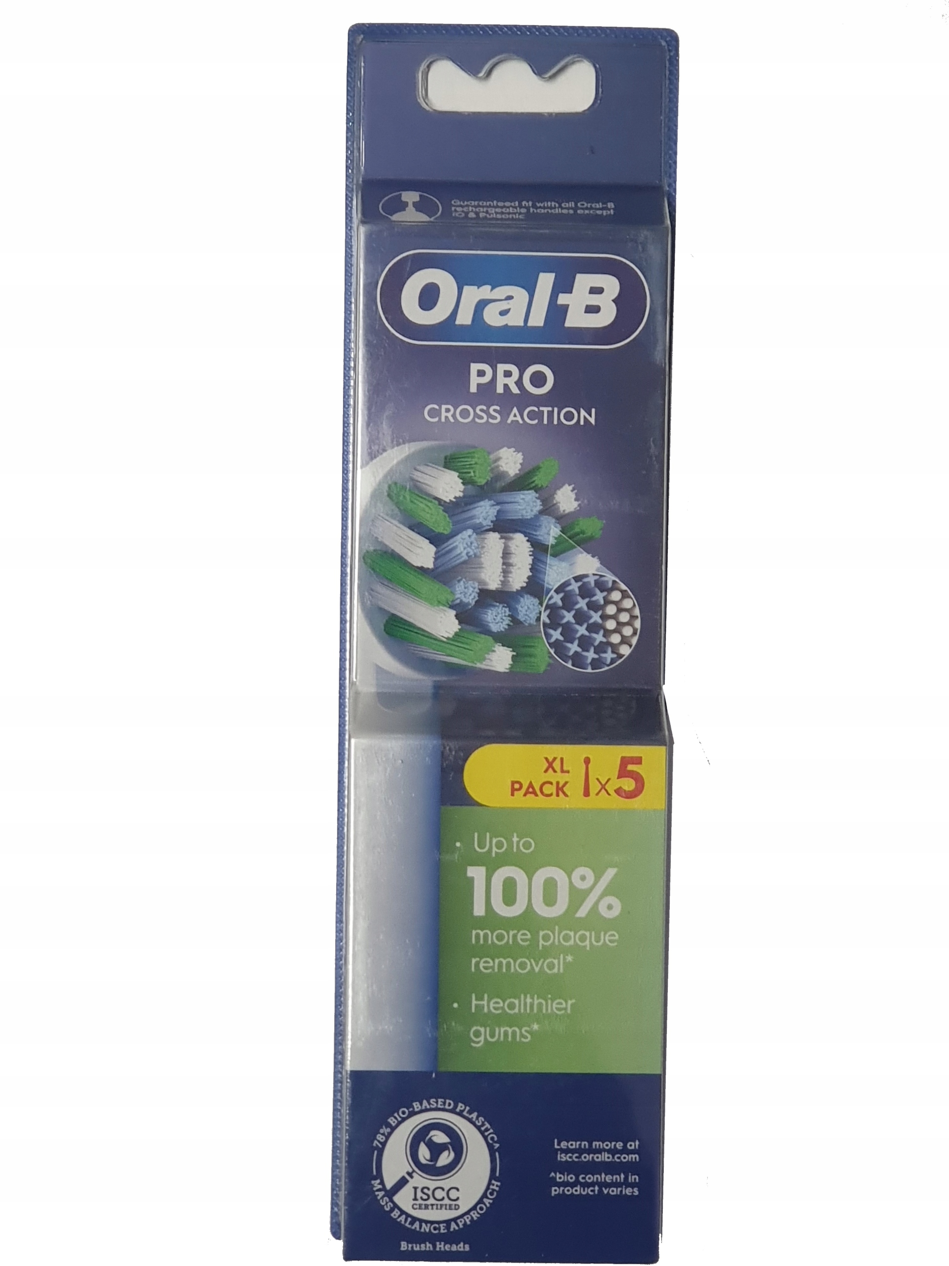 Braun Oral B Cross Action Pro Oryginalne końcówki 5 sztuki z De