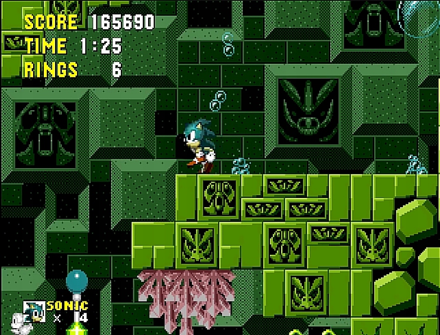 Sonic The Hedgehog - gra na konsole Sega Mega Drive. Producent Nintendo
