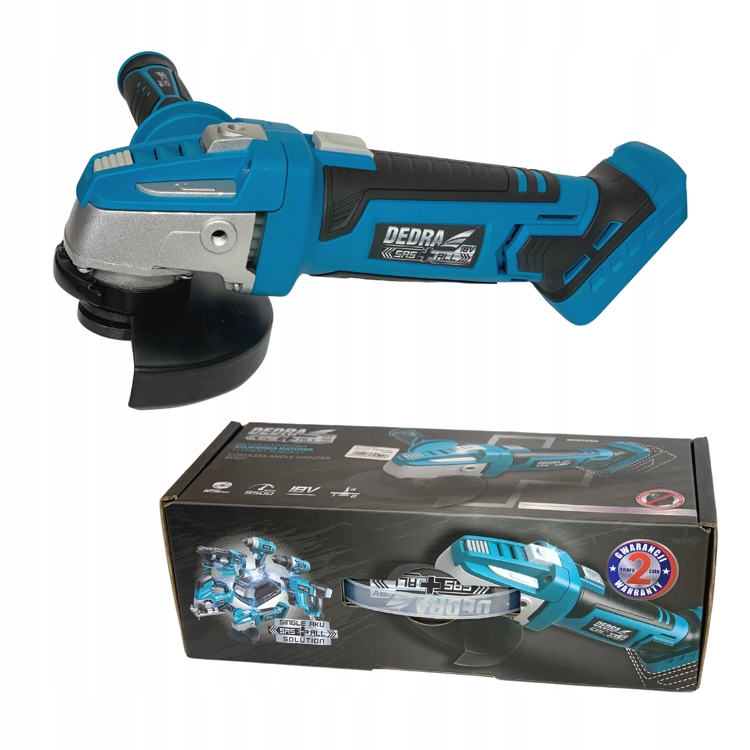 Dedra DED7050 Szlifierka kątowa akumulatorowa Sas+