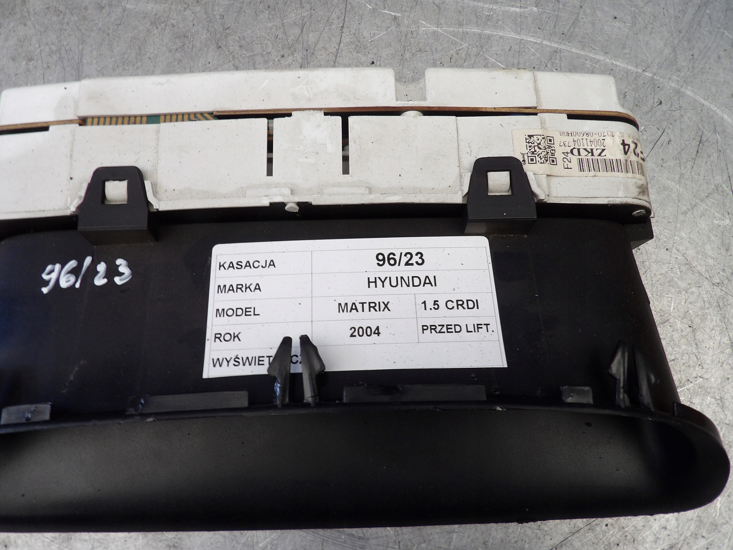 display Hyundai Matrix 1,5CRDI