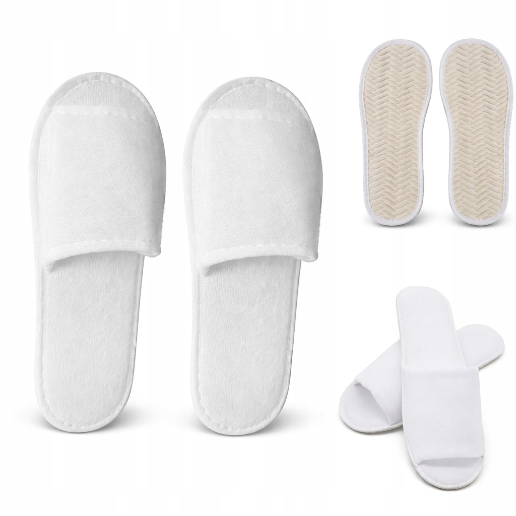 Papuče fizelinové pro hosty, odkryté prsty 200ks 5mm P006