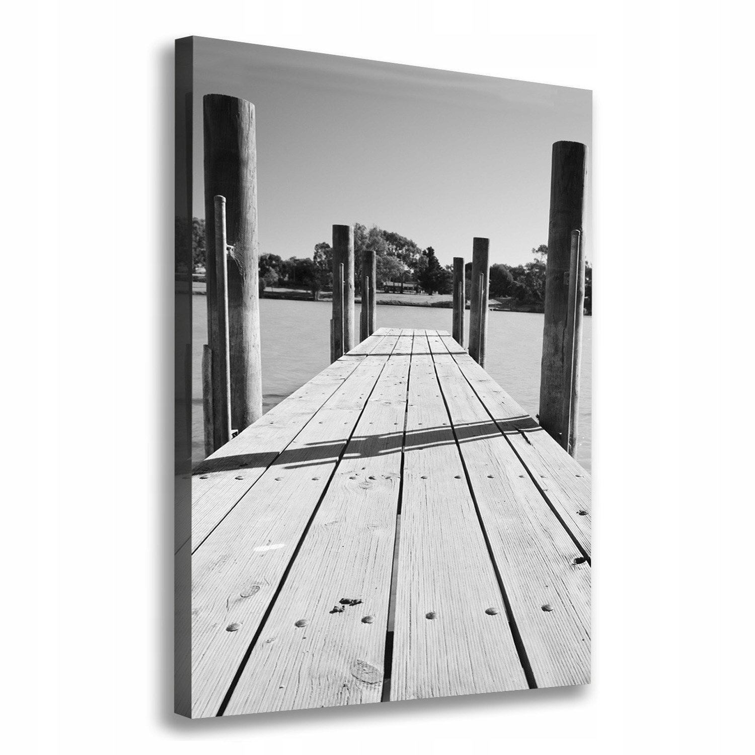 

Foto obraz na płótnie Drewniane molo 70x100 cm