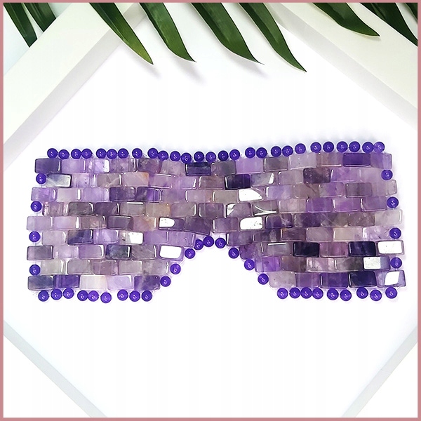 Maska na obličej z fialového ametystu Yeye