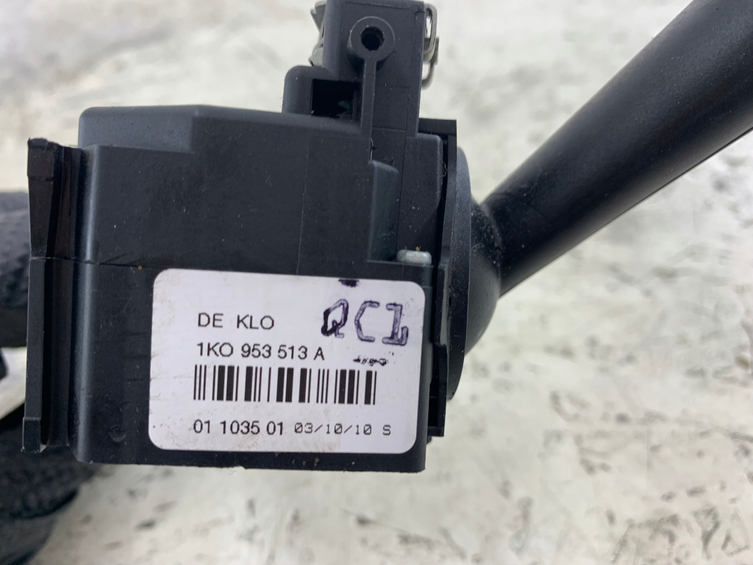 VW TOURAN et Bouton MANETKA Indicateurs de direction 1K0953513A
