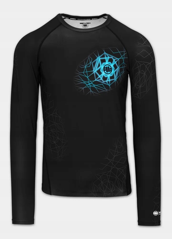 Pánský dlouhý rukáv Rashguard Pitbull – technické tréninkové tričko Ray