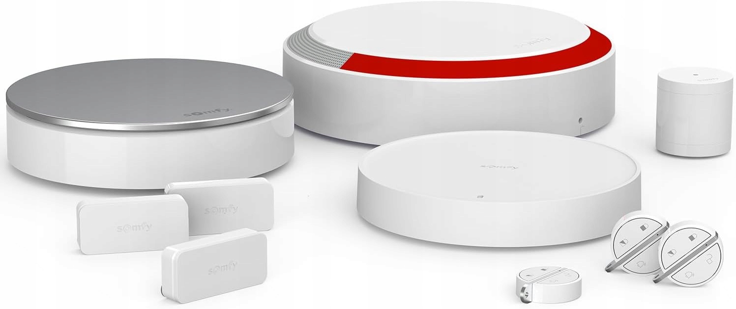 Bezprzewodowy zestaw Somfy 1875281 Home Alarm Essential Plus TaHoma Google