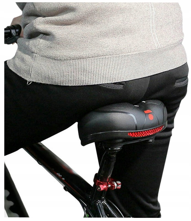 Siodełko Rowerowe ICRO Lampka Rowerowa Przód Tył LED Wodoodporna Zestaw Rodzaj zestaw