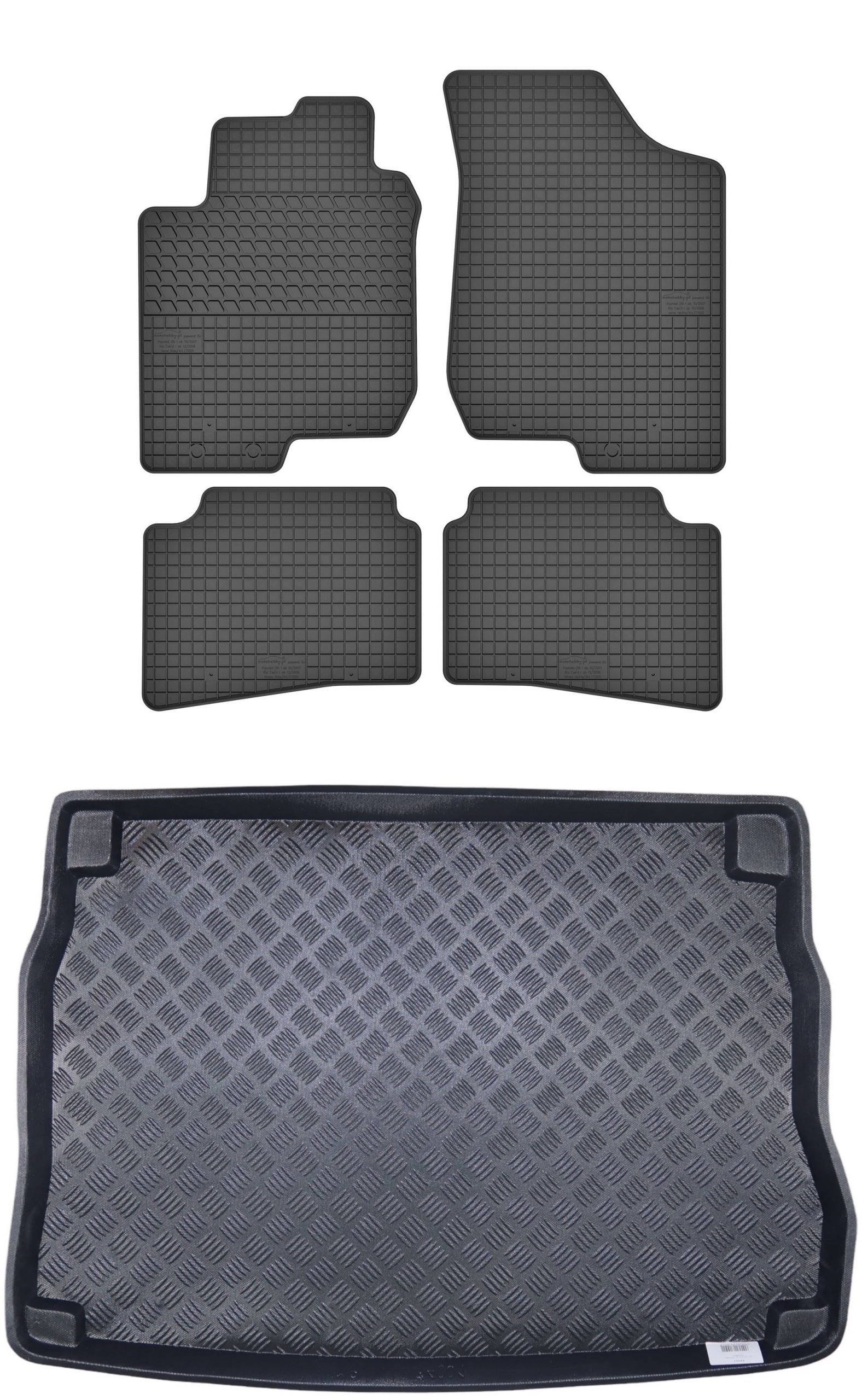 Koberce nosič pro: Kia Cee'd I 2006-2012 hatchback