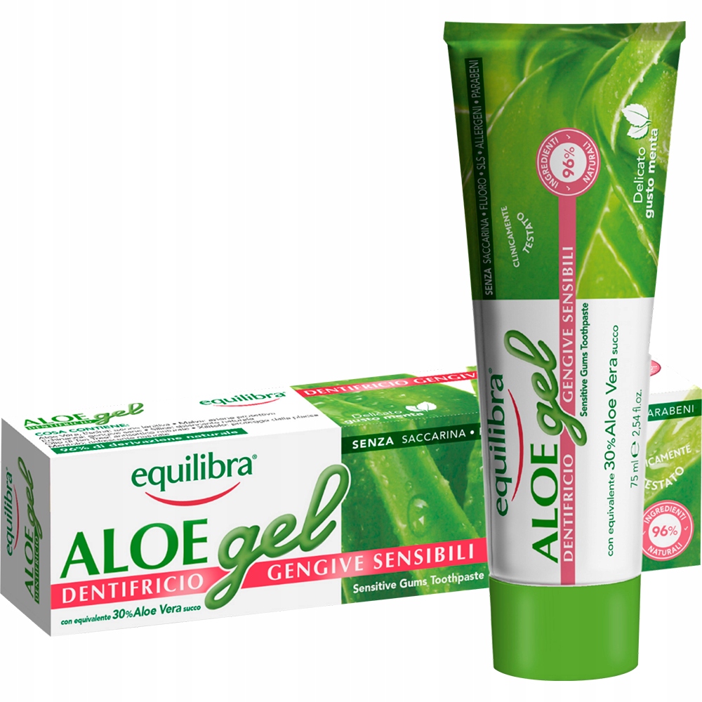 

Equilibra Aloe Gel Pasta Sensitive do zębów 75 ml