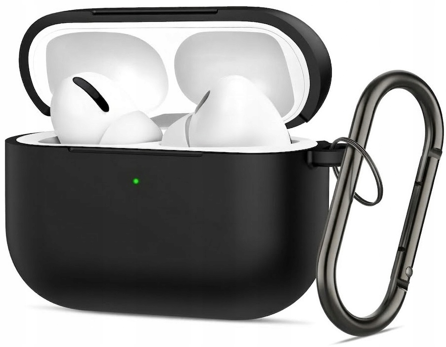 Etui silikonowe Case do Apple AirPods Pro 3 Hayczk Czarny Black