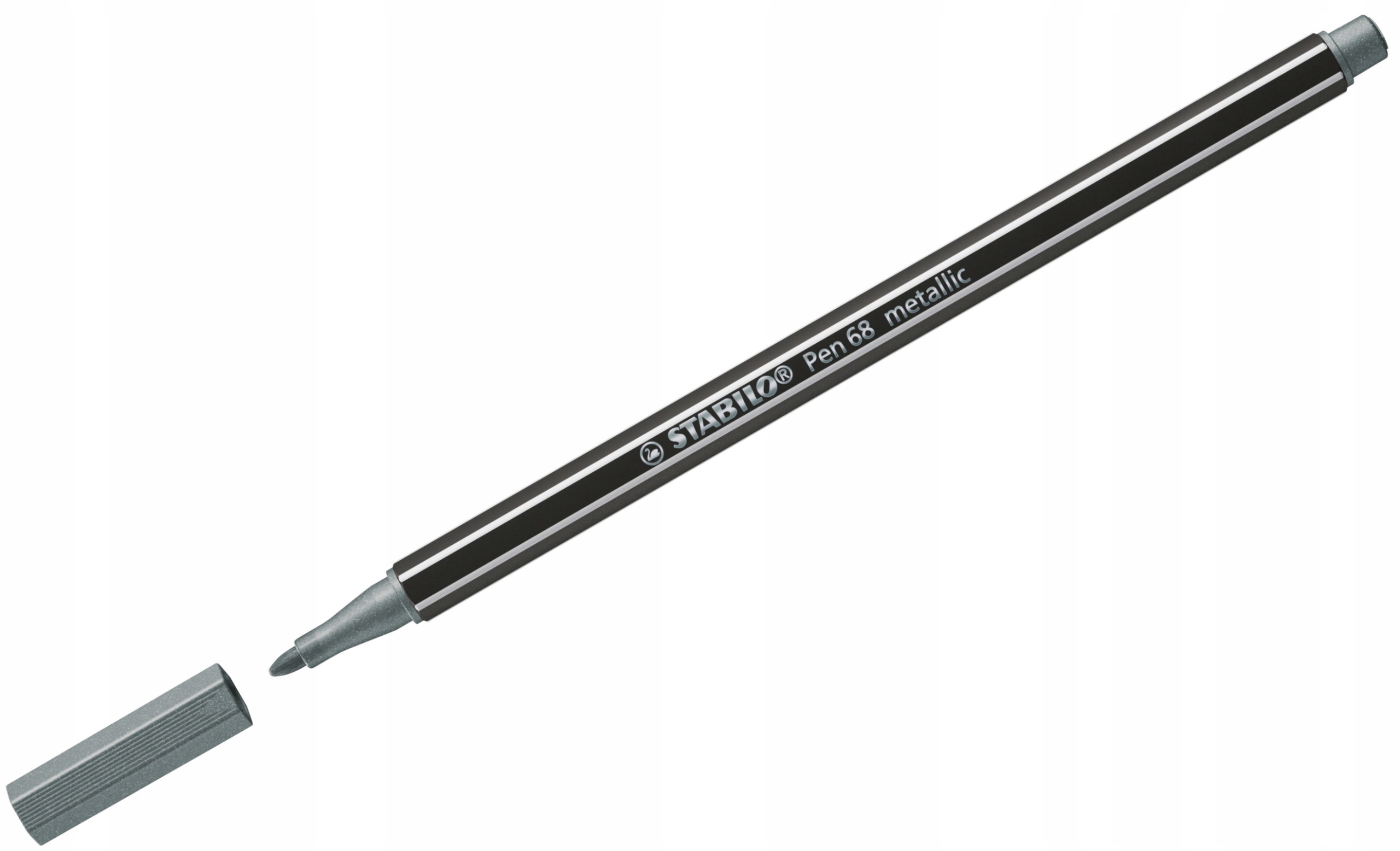 

Pisak Stabilo Pen 68 Metallic srebrny