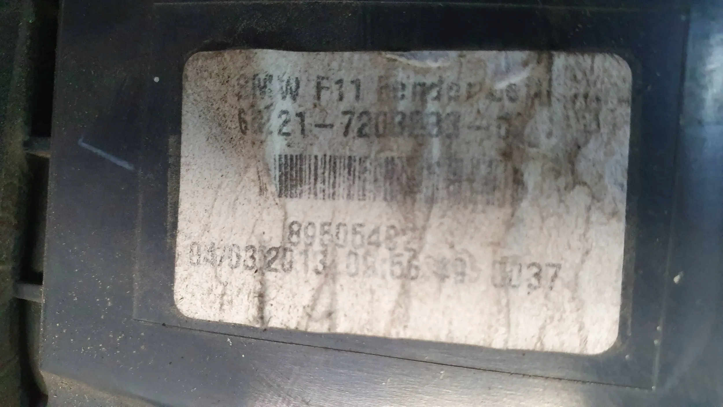 light rear part left 7203233 BMW 5 F11 10