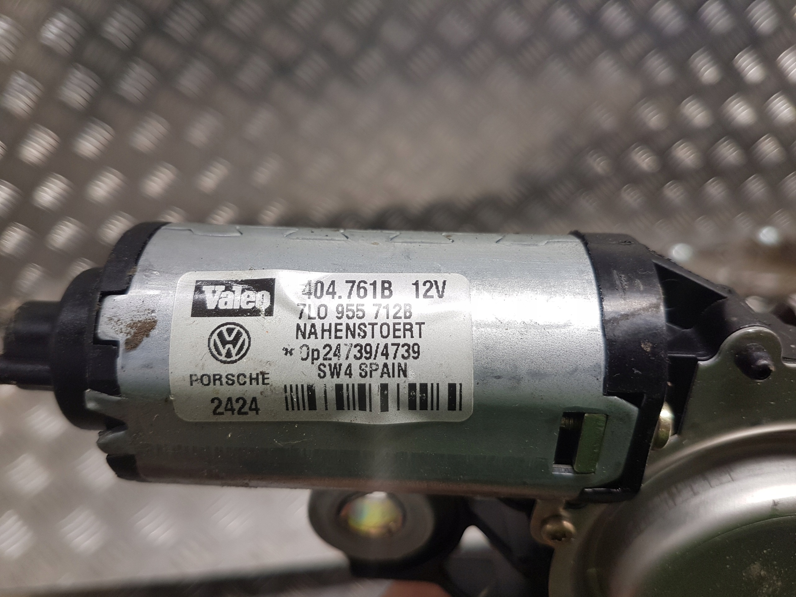 motor ablaktörlők hátsó VOLKSWAGEN TOUAREG