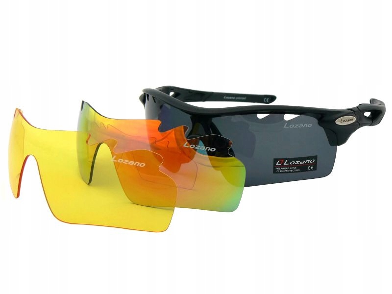 Černé brýle na Kitesurfing pro muže, komplet Uv